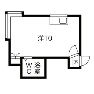 レジスタ栄通【103号室】の間取り