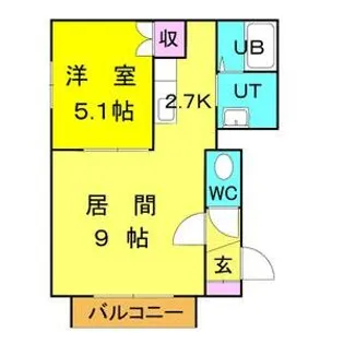 ドルミ21【1階】の間取り