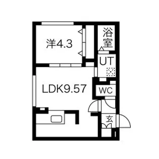 AMADEUS本通【4階】の間取り