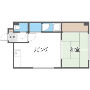 ハイムミント【0401号室】の間取り