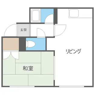ハイムミント【0207号室】の間取り
