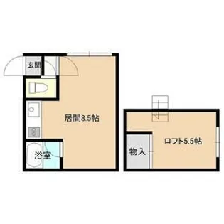 NOIR(ノアール)【205号室】の間取り