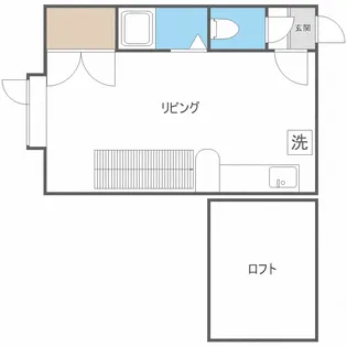 AMS新札幌Ⅰ【204号室】の間取り