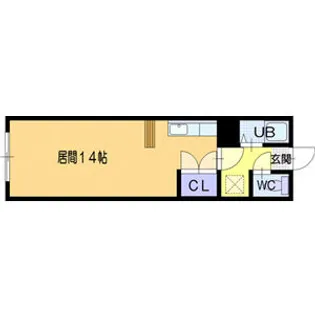 パワービル大麻駅前【313号室】の間取り