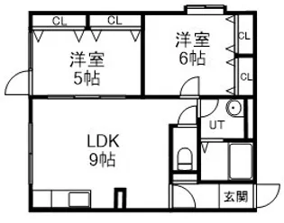 N・コート【1階】の間取り