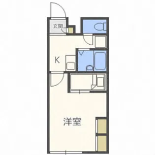 サンスプリング【202号室】の間取り