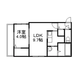 ELEVERひばりが丘【4階】の間取り