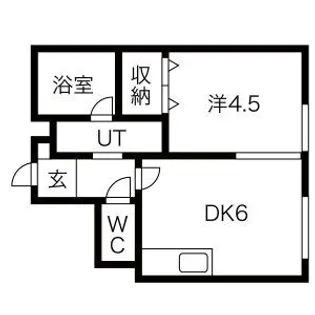 ホープハウス【205号室】の間取り