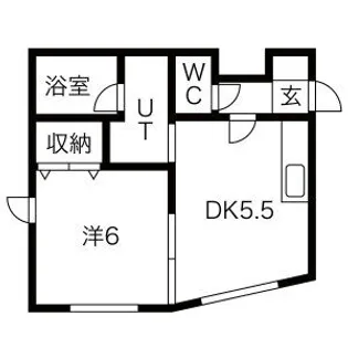 ホープハウス【107号室】の間取り