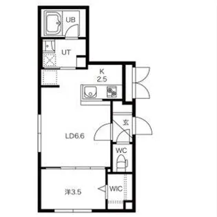 RENOA OYACHI(レノア大谷地)【1階】の間取り