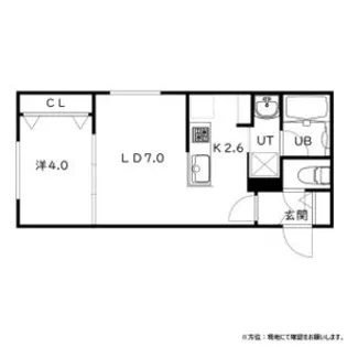 シティレジデンス福住【4階】の間取り