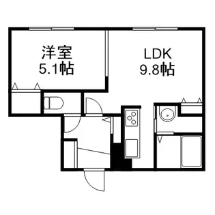 MIREI【4階】の間取り