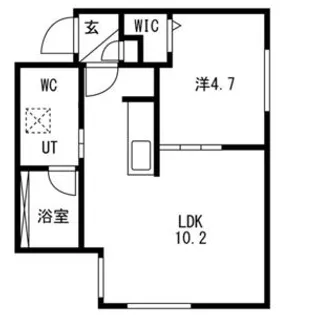 GRACE豊平【3階】の間取り