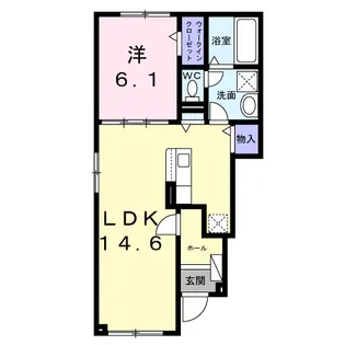 ミルト【1階】の間取り