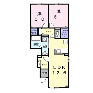 ミルト【1階】の間取り