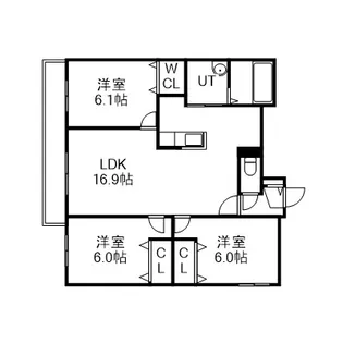 SILENT HILLS【2階】の間取り