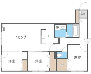 SILENT HILLS【1階】の間取り