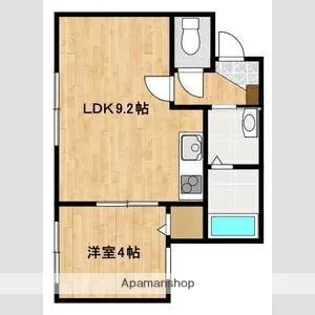 LIEN F・VILLAGE【2階】の間取り