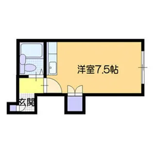 リバーハイツ【205号室】の間取り