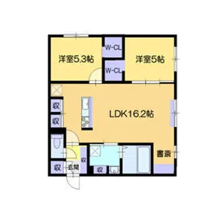 仮)ネコフィーノ・ラボ【1階】の間取り