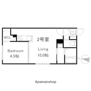 NOJU S20W8【4階】の間取り