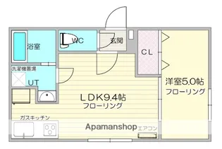 FOREST PARK 南郷13(フォレストパーク南郷13)【103.号室】の間取り