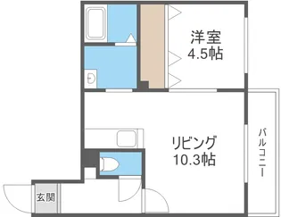 リヴェルテ栄通【0305号室】の間取り