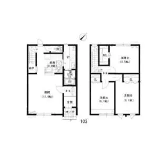 仮)ルミエール栄通7【1階】の間取り