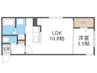 ジェムスパンカー【401号室】の間取り