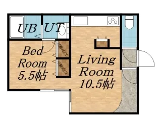 ノルド・フューメ【4階】の間取り