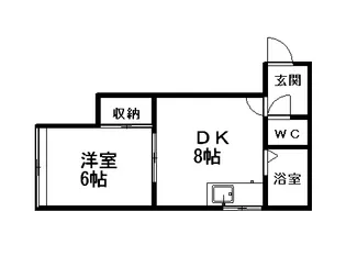 グリーンコート青葉【205号室】の間取り