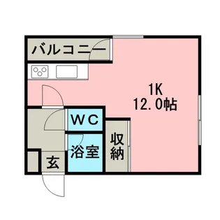 クレアコートひばりが丘【2階】の間取り
