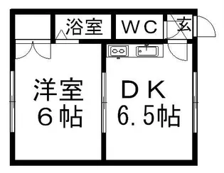 ヒルハイツ【102号室】の間取り