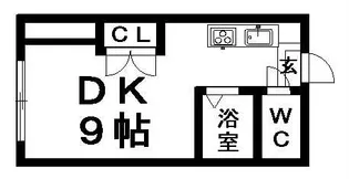 ロジングカントリー【310号室】の間取り