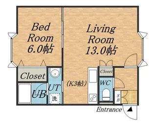 フォーサイトヒルズ【203号室】の間取り