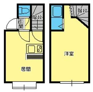 ラガール菊水【101号室】の間取り