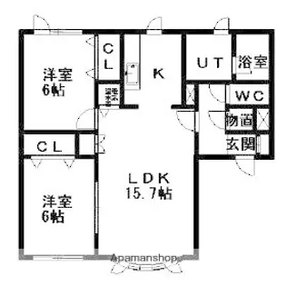 ストリート11【101号室】の間取り
