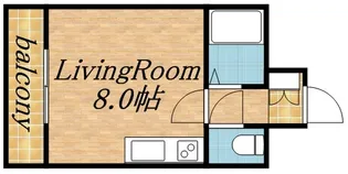 シルキーU6・1【5階】の間取り