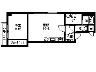 アーバンコート45【202号室】の間取り