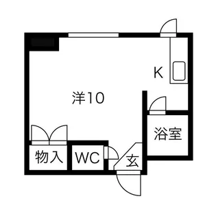 LOUVRE豊平【212号室】の間取り