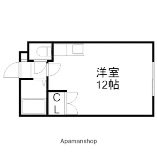 HS東札幌345【4階】の間取り