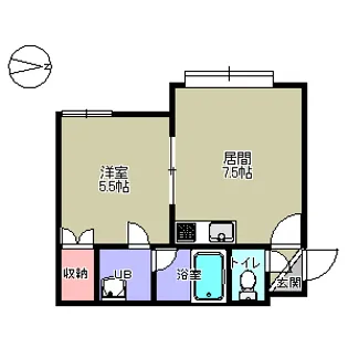 エミネンス旭町【305号室】の間取り