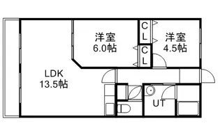 CASAオクムラ【610号室】の間取り