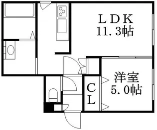 FELICE【1階】の間取り
