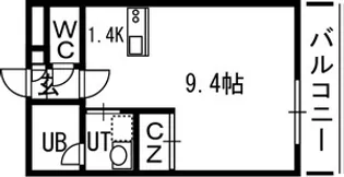 セトルクラシカル【00803号室】の間取り