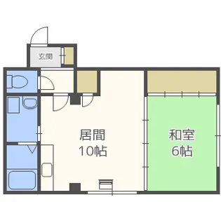 第二小西マンション【202号室】の間取り