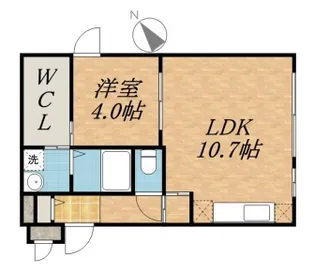STAR ESTATE【2階】の間取り