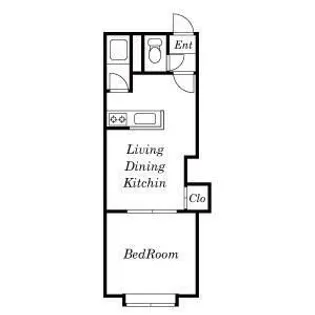 アプロード美園813【102号室号室】の間取り