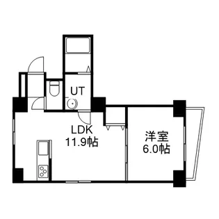 SーFORT南郷通【0020z号室】の間取り
