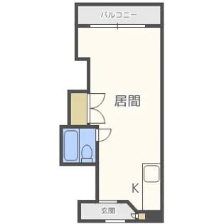 旭レジデンス【405号室】の間取り